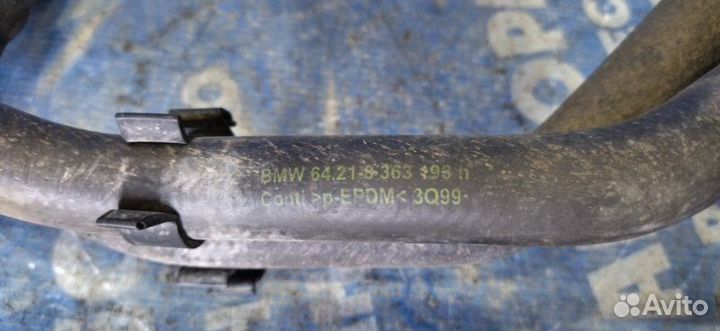 Патрубок печки Bmw E46 купе M52B25 2000