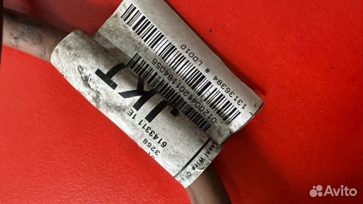 Провод аккумулятора Opel Astra H 1.6 Z16XEP 2007