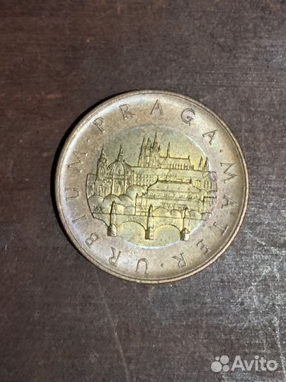 Монета чешская республика 50 крон 2009