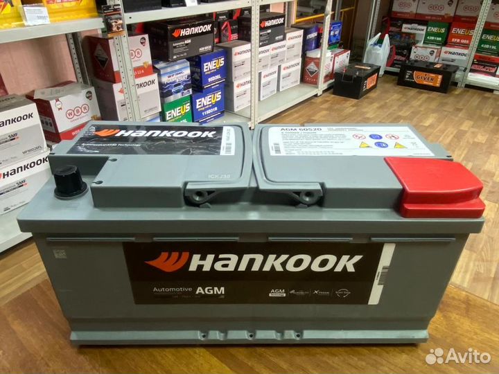 Аккумулятор Гелевый AGM 105 Ач hankook