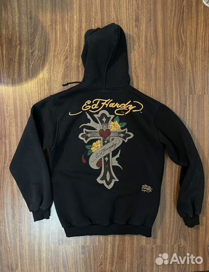 Зип худи Ed hardy sk8 y2k