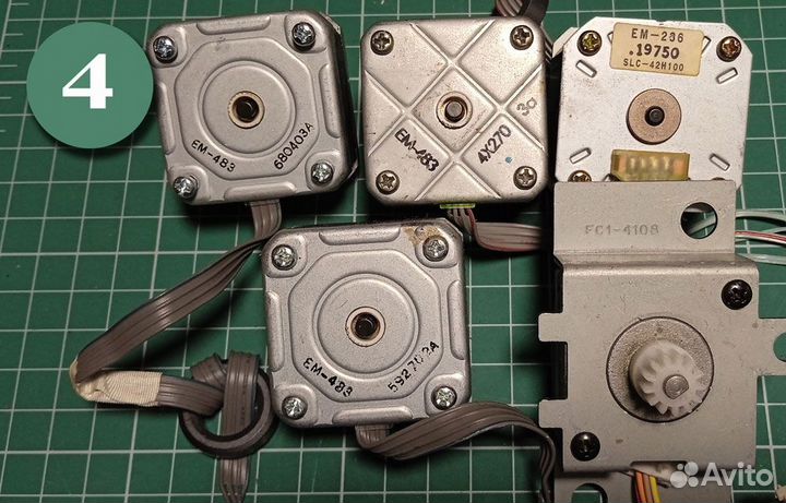 Электродвигатели (дпт) шаговые, коллекторные