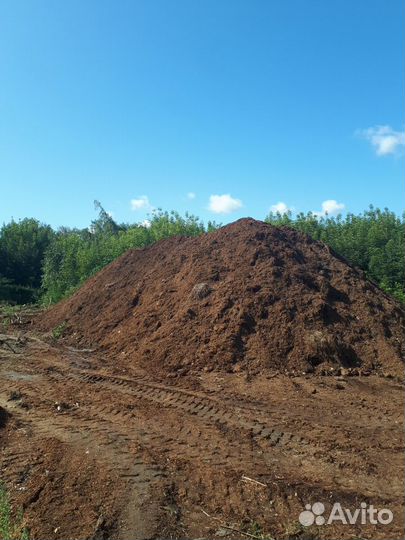 Перегной настоящий, чернозем, земля плодородная
