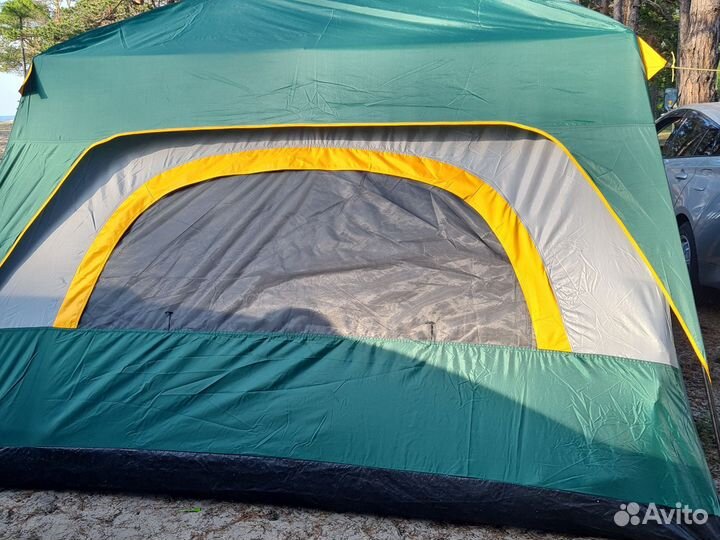 Палатка туристическая 6 местная с тамбуром