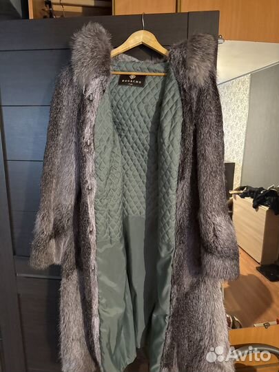 Шуба из натуральной нутрии