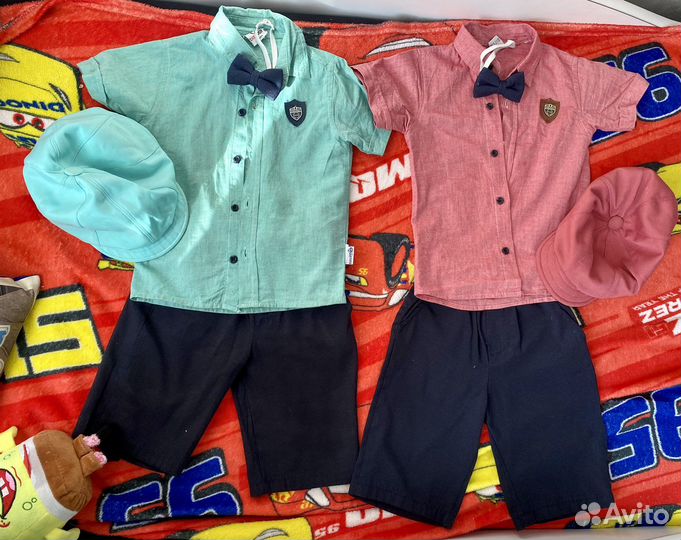 Костюмы на мальчика 3/4 года цена за 2 костюма
