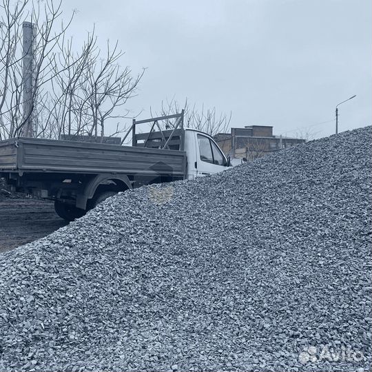 Щебень известняковый любой фракции