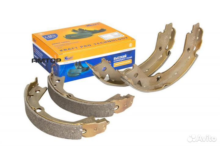 Kraft KT 091521 Колодки тормозные барабанные kraft