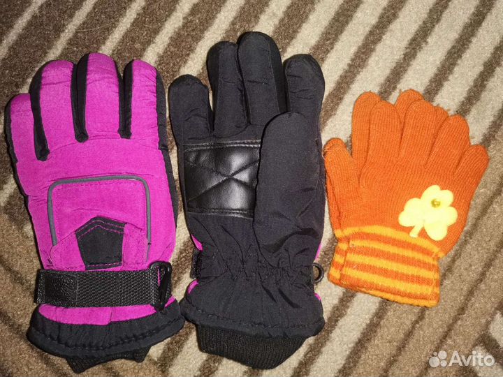 Шапки, шарфы, рукавички пакетом