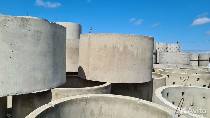 Бетонный септик из жби колец под ключ