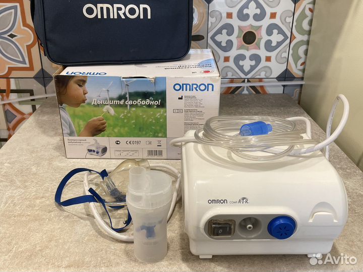 Компрессорный ингалятор небулайзер