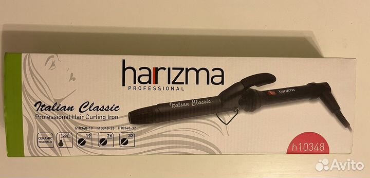 Плойка щипцы для завивки волос harizma h10348