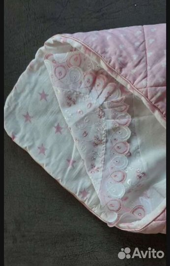 Конверт на выписку демисезонный для девочки