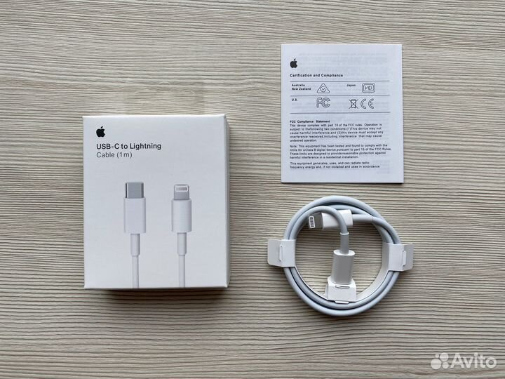 Кабель Apple Lightning USB-C