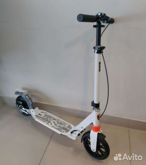 Городской самокат urban с ручным дисковым тормозом