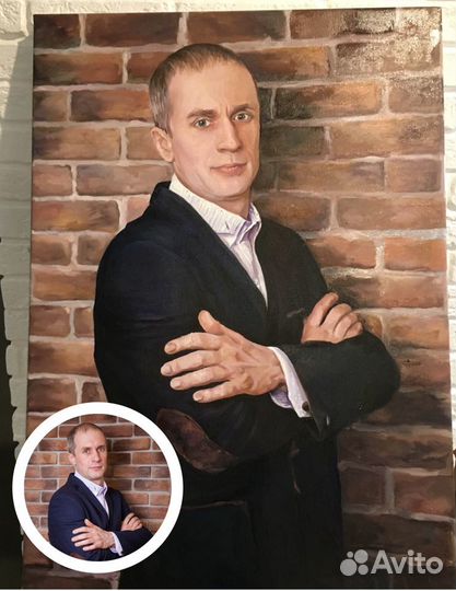 Портрет маслом. Заказать портрет по фото