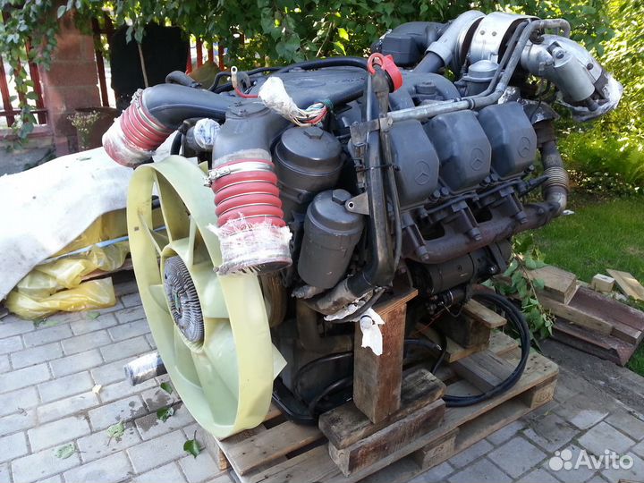 Двигатель 501 Мерседес Актрос 2000 г. в разборе