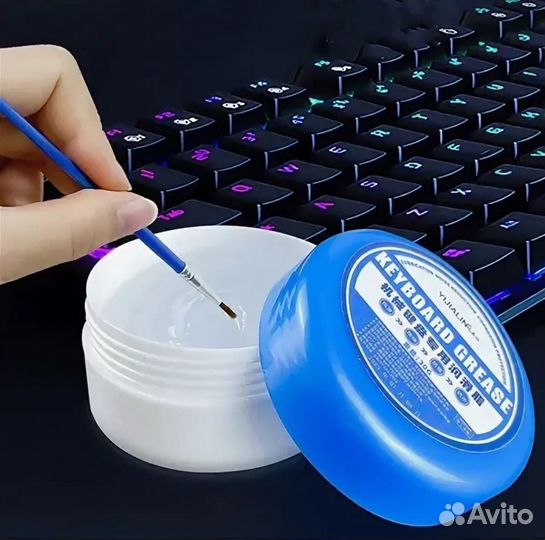 Смазка и Чистка Клавиатуры