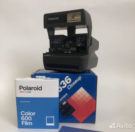 Polaroid 636 + 1 кассета на 8 фото