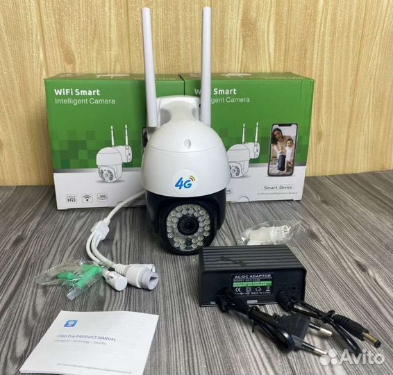 Камера уличная с симкартой 4g