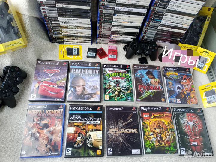 Игры для PS2, диски сони плейстейшн