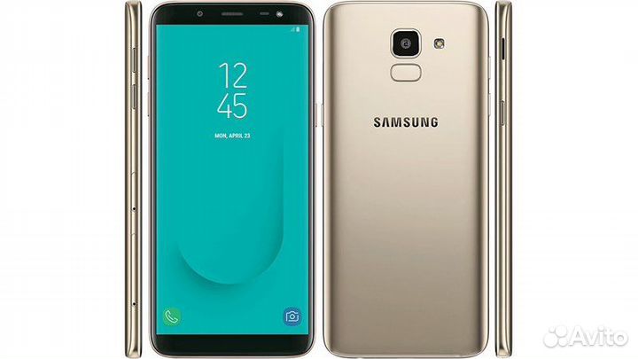 Смартфон Samsung Galaxy J6 (2018) Gold (SM-J600F)
