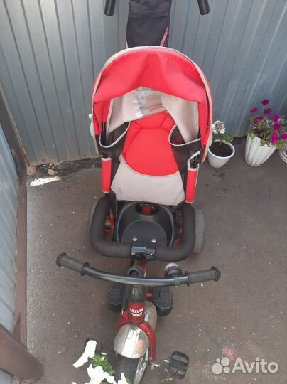 Трехколесный велосипед коляска