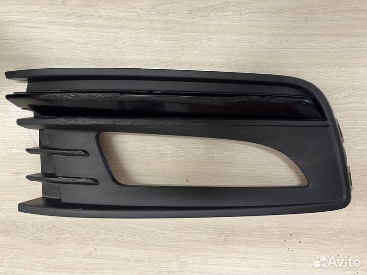 Накладки в бампер фольцваген Поло