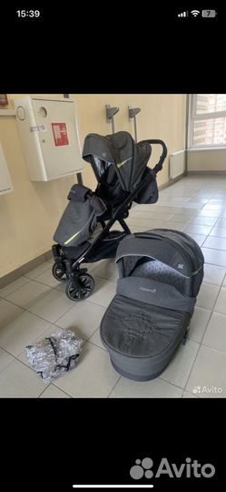 Коляска 3 в 1 noordi polaris comfort sport