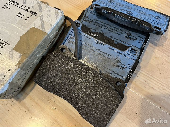 Колодки для brembo 4pot megane rs 159 OPC stelvio