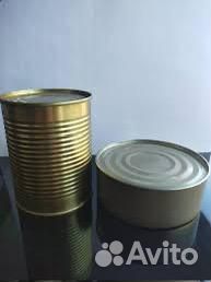 Жестяная банка для консервирования