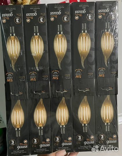 Лампа светодиодная Свеча