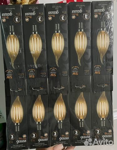 Лампа светодиодная Свеча