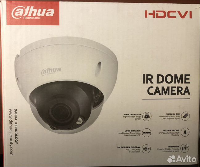 Hdcvi видеокамера DH-HAC-hdbw2501RP-Z