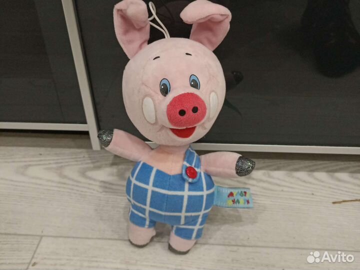 Мягкая игрушка пятачёк из серии мульти пульти