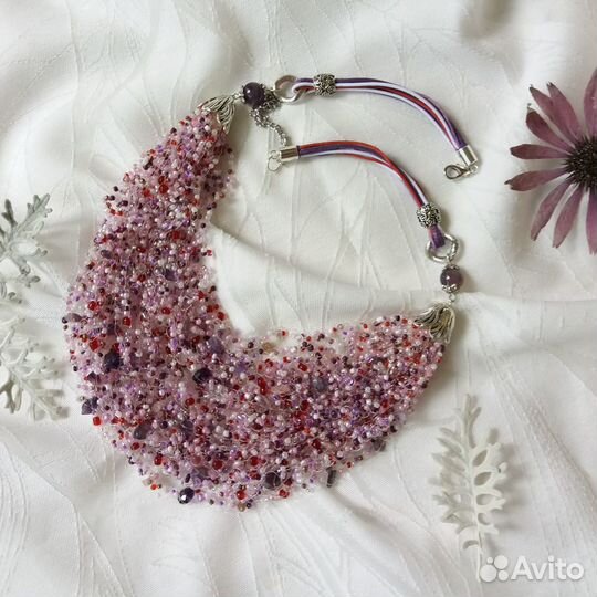 Ожерелье, колье - воздушка. Бижутерия