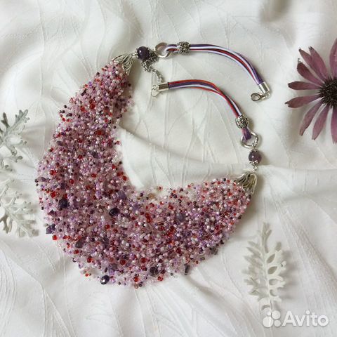 Ожерелье, колье - воздушка. Бижутерия