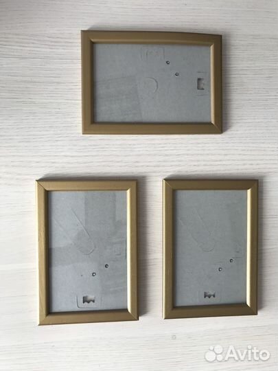 Фоторамка 6 шт 10 х 15 Натуральное дерево / Стекло