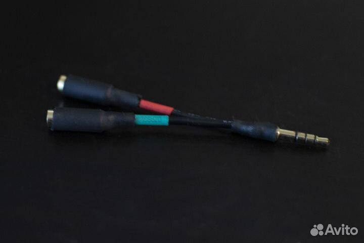 Переходник 3.5мм для наушников и микрофона