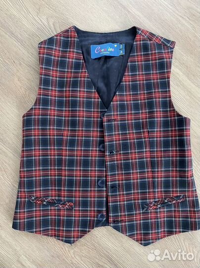 Жилет школьный для мальчика