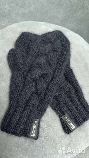 Капор + варежки для Арины