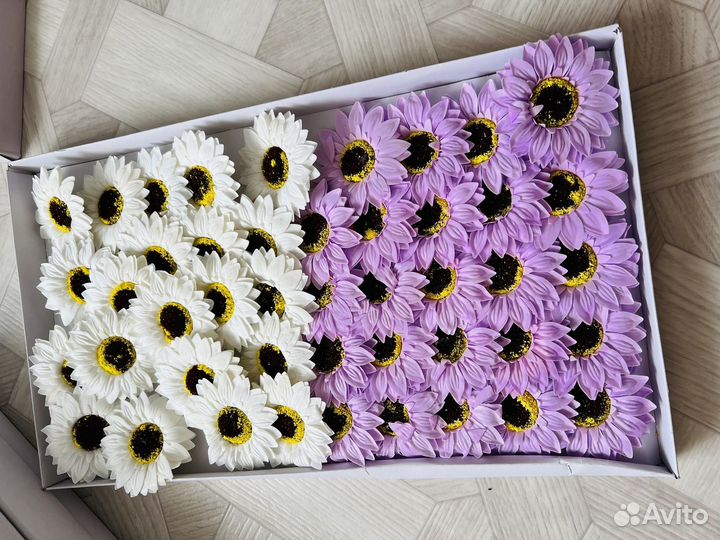 Мыльные розы 50 шт