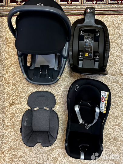 Автолюлька Maxi-Cosi Coral 360 с FamilyFix 3