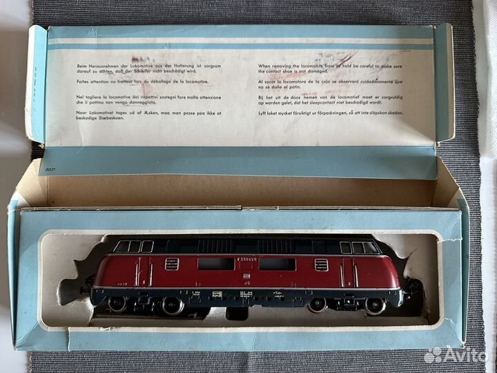 Локомотив marklin 3021
