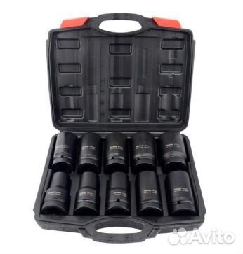 Набор головок торцевых ударных 10 предметов
