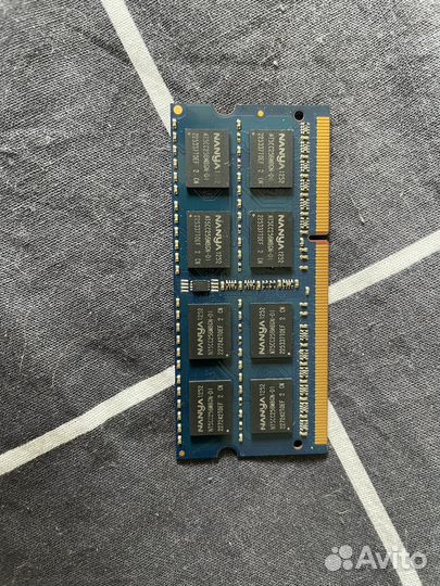 Оперативная память Kingston ddr3L 4гб