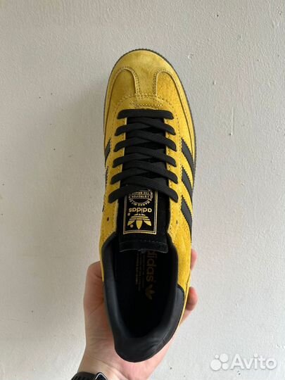 Кроссовки adidas spezial moscow hamburg yellow