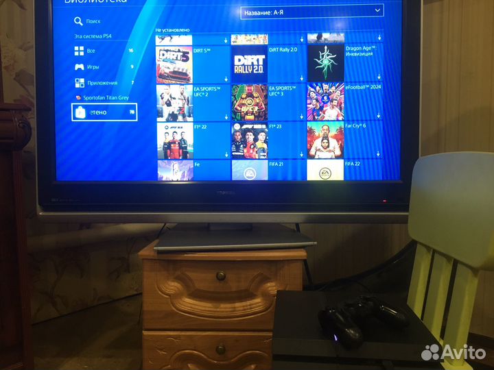 Sony playstation 4+много игр