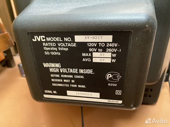 2 рабочих телевизора JVC и Sony