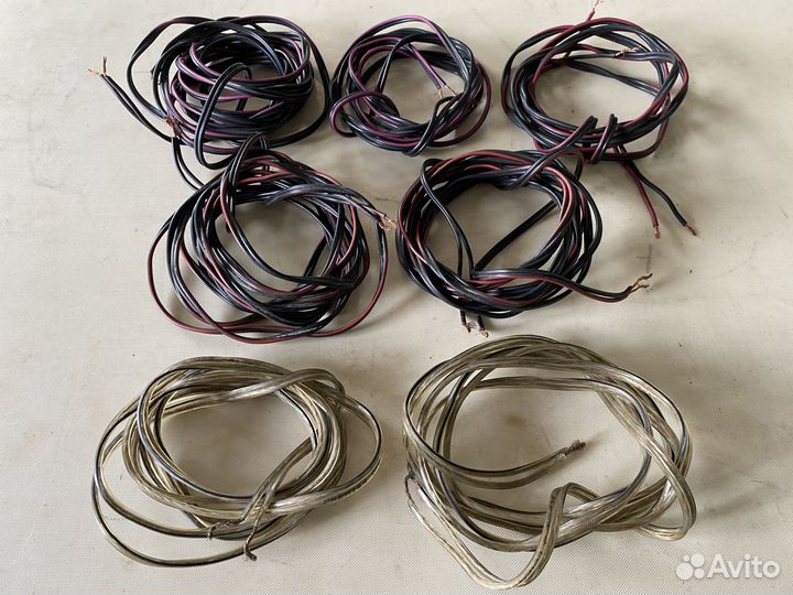 Акустический провод 5 видов и межблочный